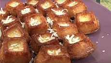 Moelleux à la noix de coco et zeste de citron