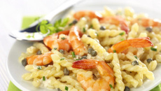 Torti à Poêler de Panzani au thon et aux crevettes