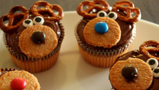 Cupcakes rennes du père Noël