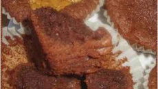Moelleux au chocolat et beurre de cacahuètes