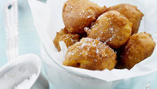 Beignets de potimarron au citron