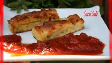 Mini cakes courgettes, jambon et ricotta