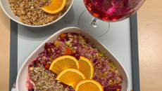 Avoines à ma façon et sa sangria spéciale