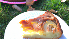 Cake aux pommes et au yaourt nature