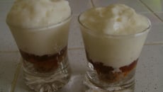 Espuma de chocolat blanc