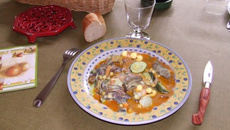 Tagine aux figues, aux abricots et raisins secs