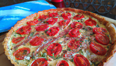Quiche thon tomate