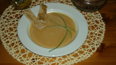 Velouté de carottes au lait de coco