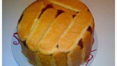 Charlotte au chocolat noir