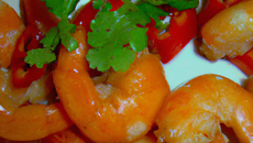 Crevettes à la sichuanaise