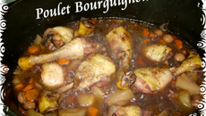 Poulet bourguignon