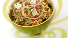 Taboulé au Chabichou du Poitou AOP et herbes fraîches