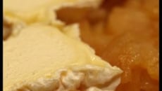 Tarte tatin de pomme au chaource