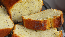 Cake citron aux graines de pavot