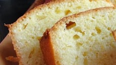 Cake au citron moelleux aromatisé rhum