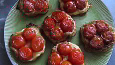 Tatins de tomates cerises