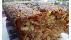 Cake aux deux chocolats et aux noisettes