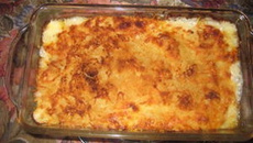 Gratin de truite