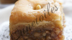 Baklawa aux noix nobles