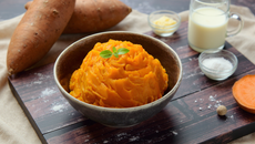 Purée de patate douce au Monsieur Cuisine