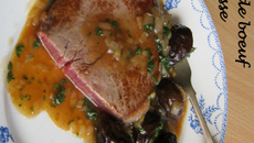 Tournedos de bœuf de Chalosse aux pruneaux