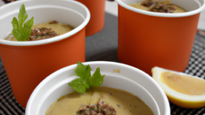 Pots de lentilles à la creme