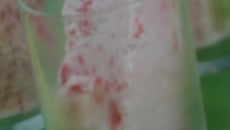 Le semi freddo à la framboise