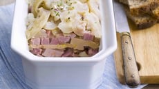 Pressé de pied de veau, jambon et foie gras