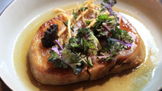 Steak végétal de céleri à la Coréenne