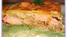 Saumon au fenouil en croûte
