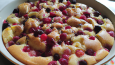 Charlotte aux fruits rouges inratable