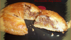 Galette des rois pomme et pâte à spéculoos