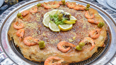 Pastilla aux fruits de mer traditionnelle