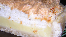 Tarte au citron et meringue vanillée