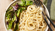 Spaghettis poivre & parmesan