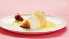 Île flottante de Germaine a la Chicorée