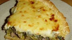 Tarte aux poireaux et à l'agneau