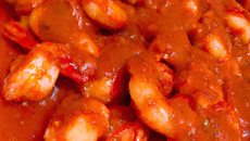 Crevettes sauce diable