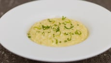 Risotto au Saint Marcellin et zestes de citron vert