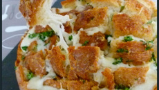 Pain Hérisson à l'Ail et à la Mozzarella