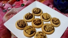 Biscuits chocolat et noix