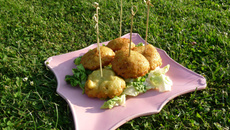 Beignets de courgettes savoureux