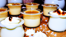 Petites crèmes à la réglisse maison