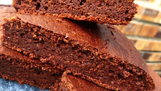 Gâteau au chocolat sans sucre, ni beurre, ni lait
