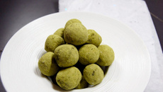Truffes au matcha