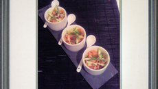 Tartare de truite à la pomme verte