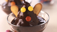 Poire fantaisie Mont Blanc Chocolat