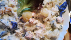 Salade de pâtes au gorgonzola