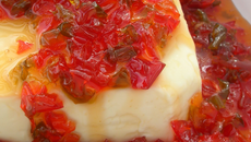 Fromage Saint Morêt avec poivrons confits