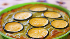 Flan de courgettes, régal des enfants